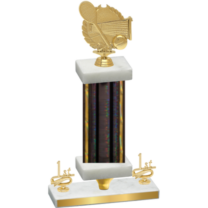 Premium Single Black Glacier First Place Tennis Trophy