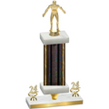 Premium Single Black Glacier Year Wrestling Trophy