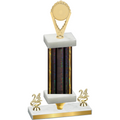 Premium Single Black Glacier Year Insert Trophy