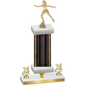 Premium Single Black Glacier Year Skater Trophy