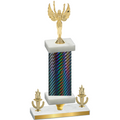 Premium Single Black Carbon Fiber Victory Victory Trophy