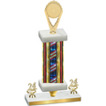 Premium Single Flag USA Year Insert Trophy