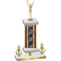 Premium Single Flag USA Victory Victory Trophy