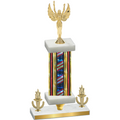 Premium Single Flag USA Victory Victory Trophy