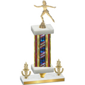 Premium Single Flag USA Victory Skater Trophy