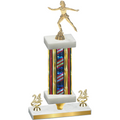Premium Single Flag USA Year Skater Trophy