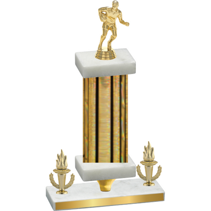 Premium Single Gold Glacier Victory Rugby Trophy