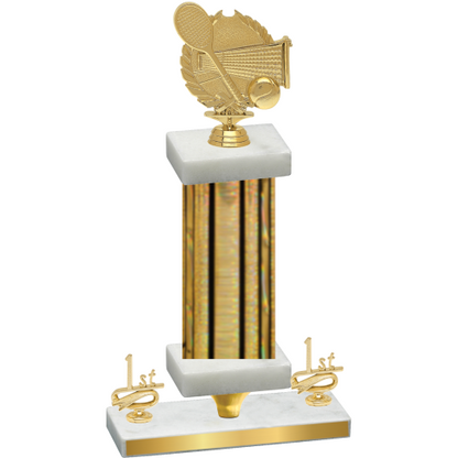 Premium Single Gold Glacier First Place Tennis Trophy