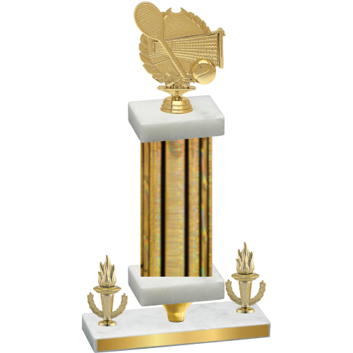 Premium Single Gold Glacier Victory Tennis Trophy