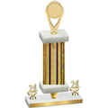 Premium Single Gold Glacier Year Insert Trophy
