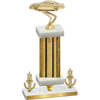 Premium Single Gold Glacier Victory Cars Trophy