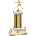 Premium Single Gold Glacier Year Skater Trophy