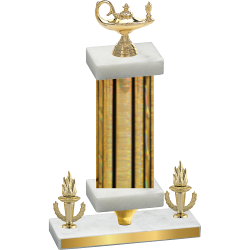 Premium Single Gold Glacier Victory Academics Trophy