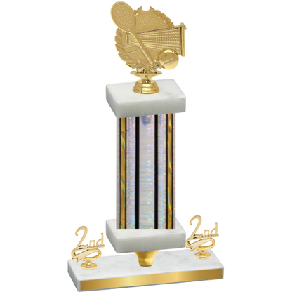 Premium Single Silver Glacier Second Place Tennis Trophy