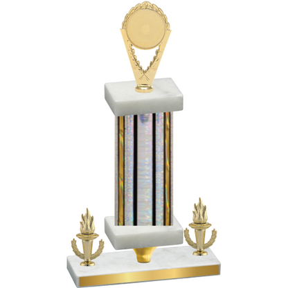 Premium Single Silver Glacier Victory Insert Trophy