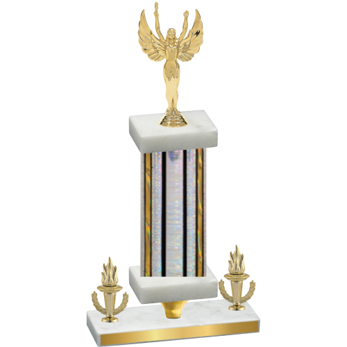 Premium Single Silver Glacier Victory Victory Trophy