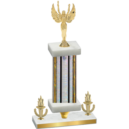 Premium Single Silver Glacier Victory Victory Trophy