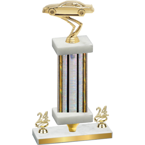 Premium Single Silver Glacier Year Cars Trophy