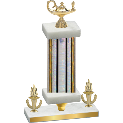 Premium Single Silver Glacier Victory Academics Trophy