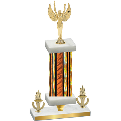 Premium Single Orange Glacier Victory Victory Trophy