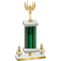 Premium Single Green Glacier Victory Victory Trophy