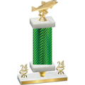 Premium Single Green Carbon Fiber Year Fishing Trophy