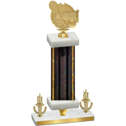 Premium Single Black Glacier Victory Tennis Trophy