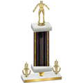 Premium Single Black Glacier Victory Wrestling Trophy