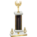 Premium Single Black Glacier Victory Victory Trophy