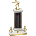 Premium Single Black Glacier Victory Shooter Trophy