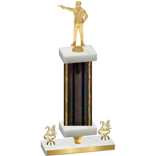 Premium Single Black Glacier Year Shooter Trophy