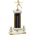 Premium Single Black Glacier Victory Skater Trophy