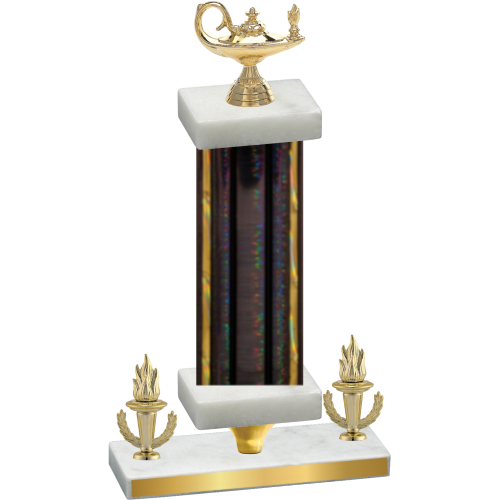 Premium Single Black Glacier Victory Academics Trophy