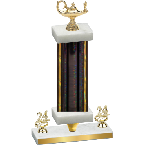 Premium Single Black Glacier Year Academics Trophy