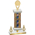 Premium Single Flag USA Victory Insert Trophy