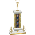 Premium Single Flag USA Victory Victory Trophy