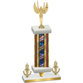 Premium Single Flag USA Victory Victory Trophy