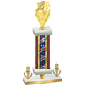 Premium Single Flag USA Victory Pickleball Trophy