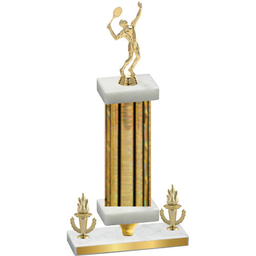 Premium Single Gold Glacier Victory Tennis Trophy
