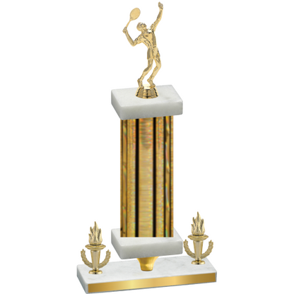 Premium Single Gold Glacier Victory Tennis Trophy