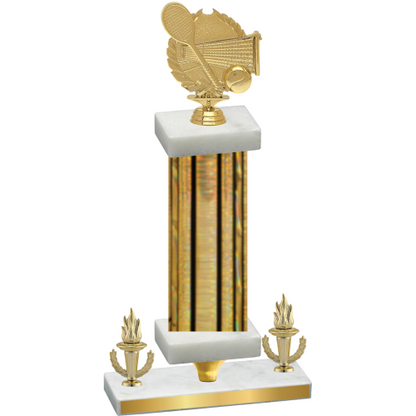 Premium Single Gold Glacier Victory Tennis Trophy