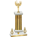 Premium Single Gold Glacier Victory Victory Trophy