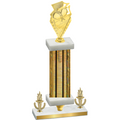 Premium Single Gold Glacier Victory Pickleball Trophy