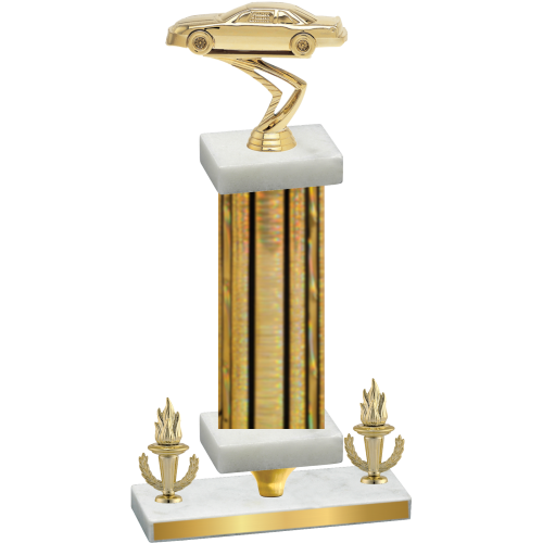 Premium Single Gold Glacier Victory Cars Trophy