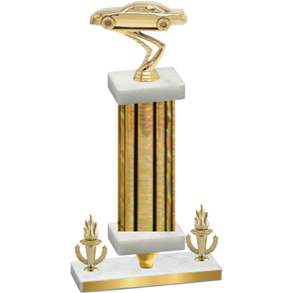 Premium Single Gold Glacier Victory Cars Trophy