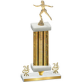 Premium Single Gold Glacier Year Skater Trophy