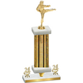 Premium Single Gold Glacier Year Karate Trophy
