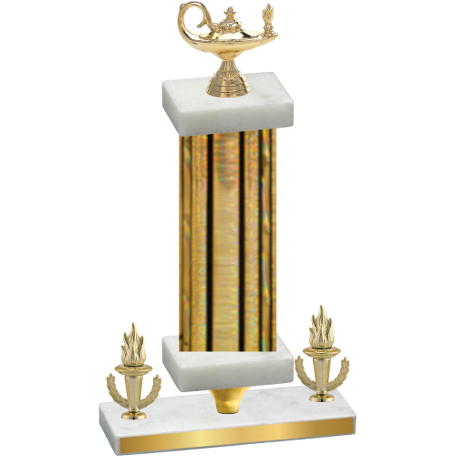 Premium Single Gold Glacier Victory Academics Trophy