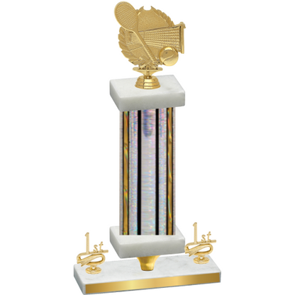 Premium Single Silver Glacier First Place Tennis Trophy