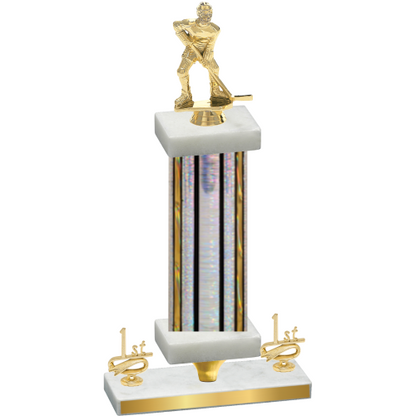 Premium Single Silver Glacier First Place Hockey Trophy